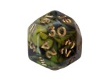 Oblivion Yellow 30 Sided Dice